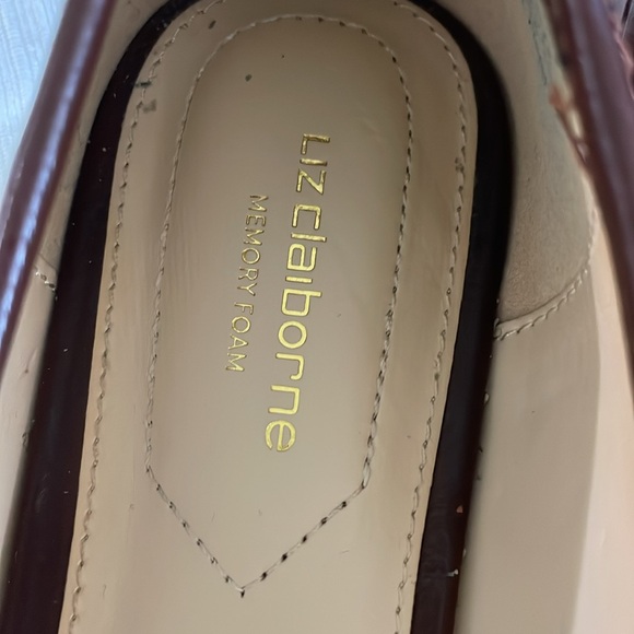 Liz Claiborne squared point Ballet Flats size 8 - Picture 8 of 11